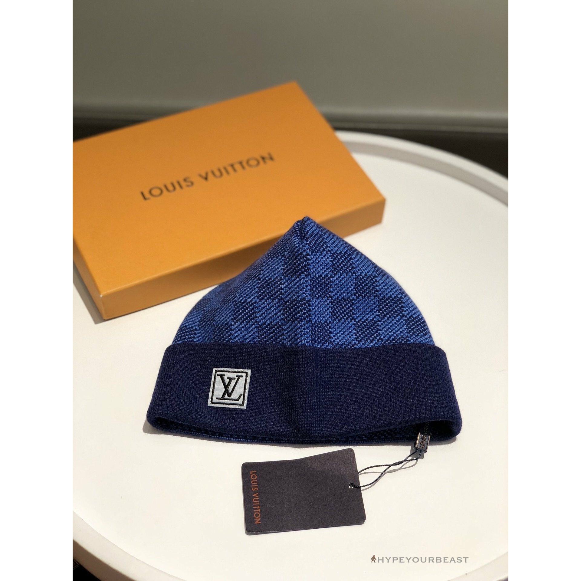 LV Beanie Blue