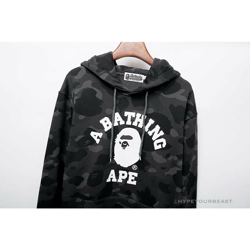 BAPE x Bathing Ape Head Camouflage Hoodie 'GREY'