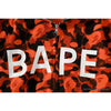 BAPE x XO Co-Branded Camouflage Hoodie 'RED'