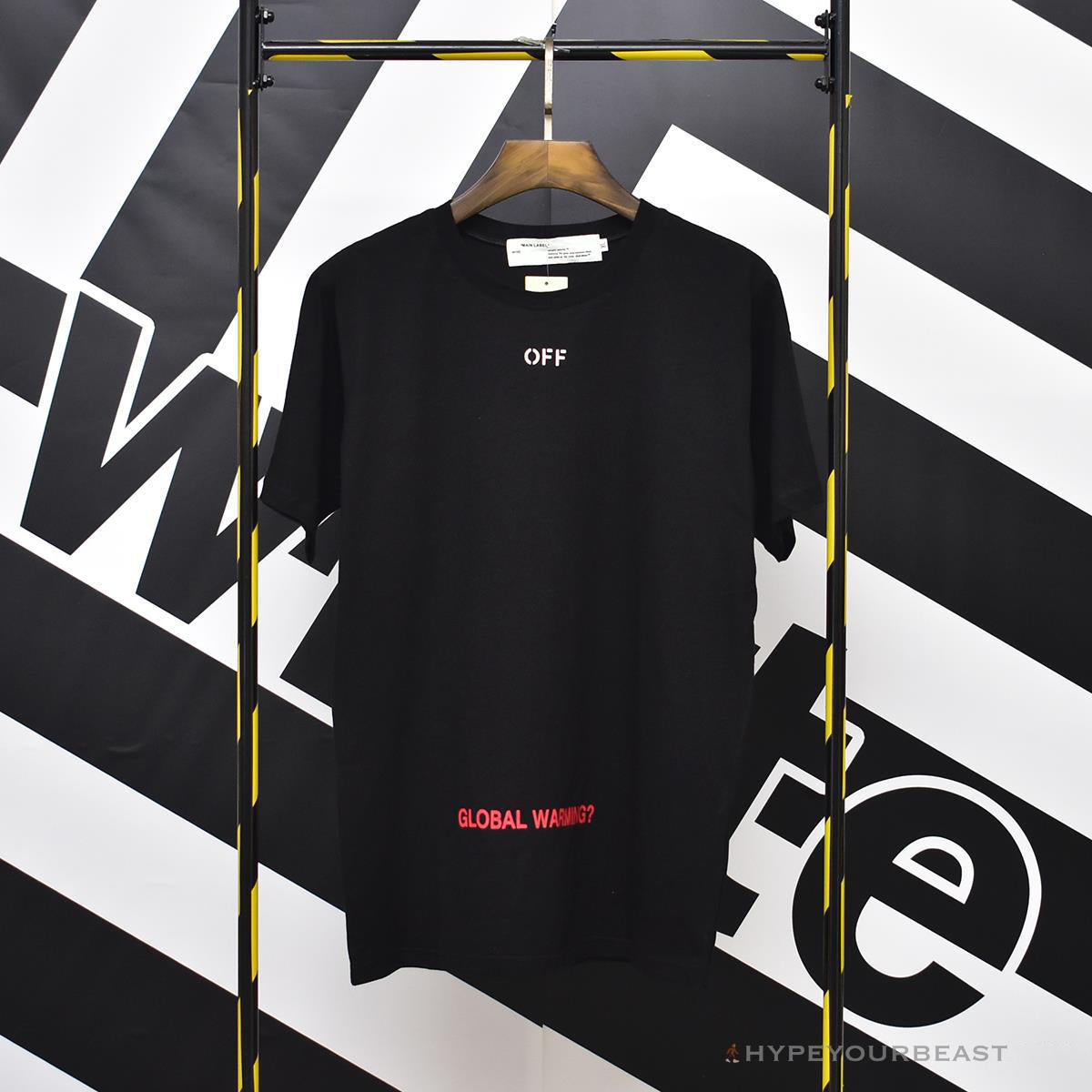 OFF-WHITE Sakura Tee Shirt 'BLACK'