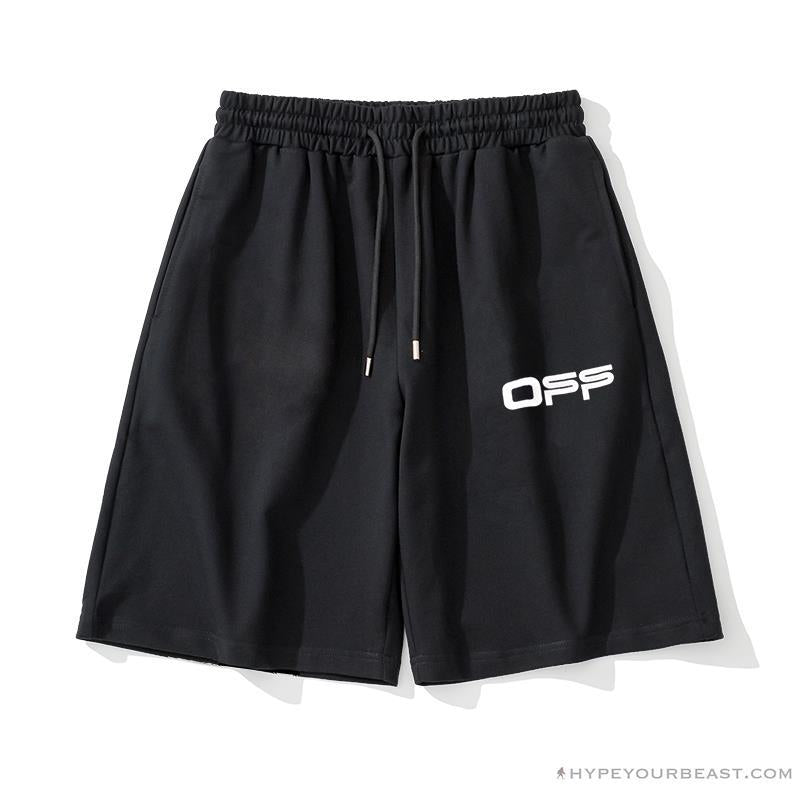 OFF-WHITE Cabin Baggage Shorts 'BLACK'
