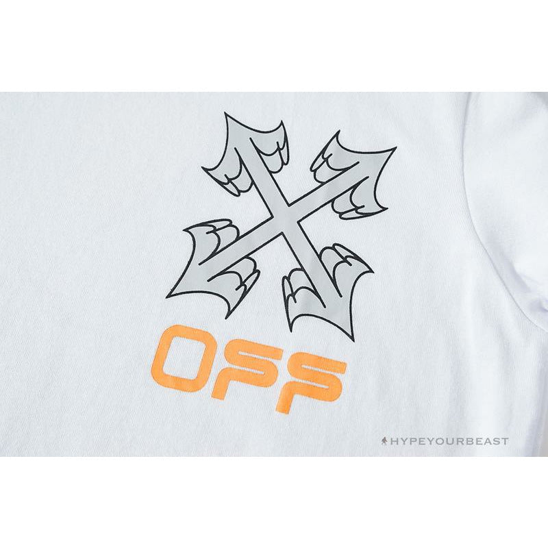 OFF-WHITE Jerry Move Faster Tee Shirt 'WHITE'