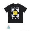 OFF-WHITE X LOEW X SMILEY Tee Shirt 'BLACK'