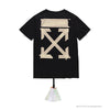 OFF-WHITE Explosive Strip Basic Arrow Tee Shirt 'BLACK'