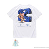 OFF-WHITE Classic Animated Tom and Jerry Arrow Tee Shirt 'WHITE'