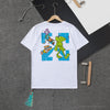 OFF-WHITE Floral and Frog Pattern Tee Shirt 'WHITE'