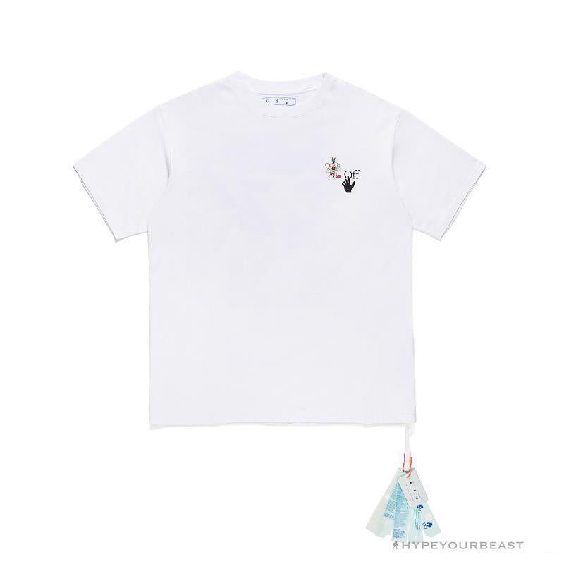 OFF-WHITE Takashi Murakami Sunflower Tee Shirt 'WHITE'