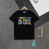 OFF-WHITE Support Love 'BLACK' Tee Shirt