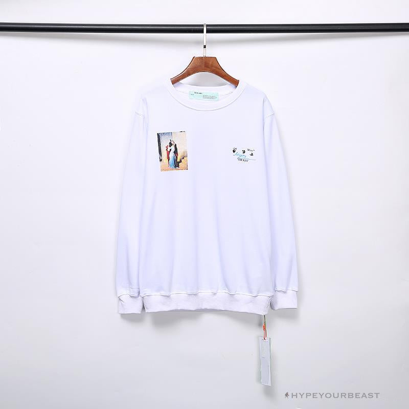 OFF-WHITE The Kiss Long Sleeve Shirt 'WHITE'