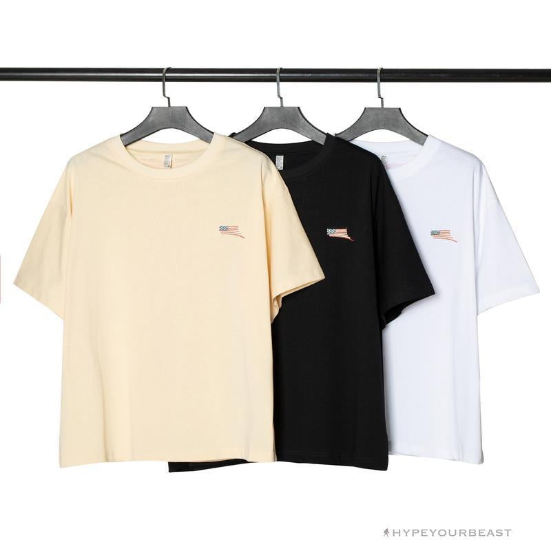 OFF-WHITE Loose x Oversized Chest Tee Shirt 'BEIGE'