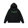 Off White Hoodie Machine Black