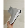 BCG Sock Sneakers Grey Graffiti Sole