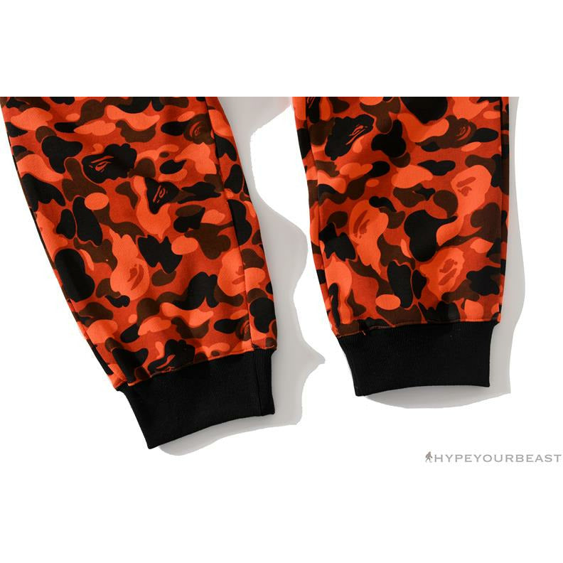 BAPE x XO Co-Branded Camouflage Pants 'RED'