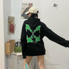 Off-White Green Hoodie - Black