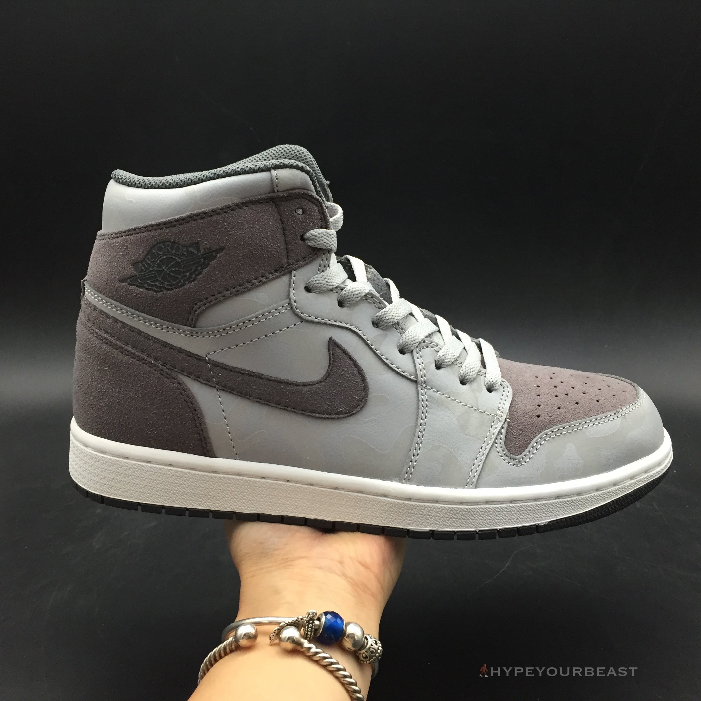 Air Jordan 1 Retro High Premium 'Grey Camo'