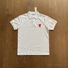 CDG Polo Shirt White