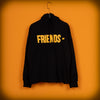 Vlone Yellow and Black Friends Hoodie