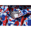 Bape Hoodie Camo Blue Red