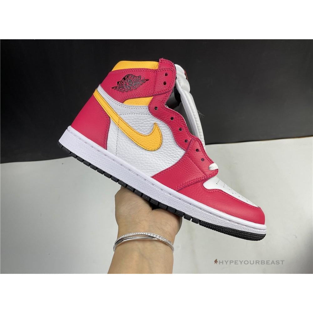 Air Jordan 1 Retro High Light Fusion Red