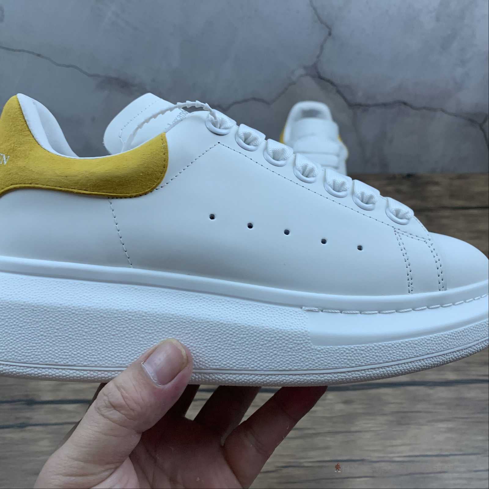 Alexander McQueen White / Yellow