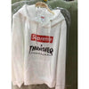 Supreme X Thrasher Hoodie White