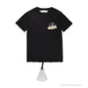 OFF-WHITE Explosive Strip Basic Arrow Tee Shirt 'BLACK'