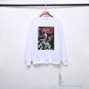 OFF-WHITE New Madonna Painting Cotton Terry Long Sleeve Shirt 'WHITE'