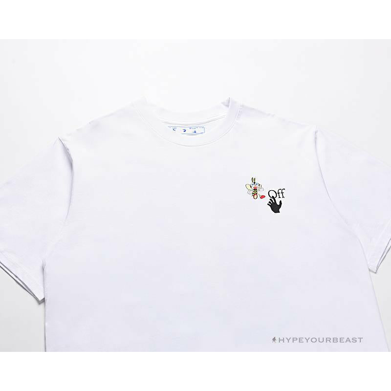OFF-WHITE Takashi Murakami Sunflower Tee Shirt 'WHITE'