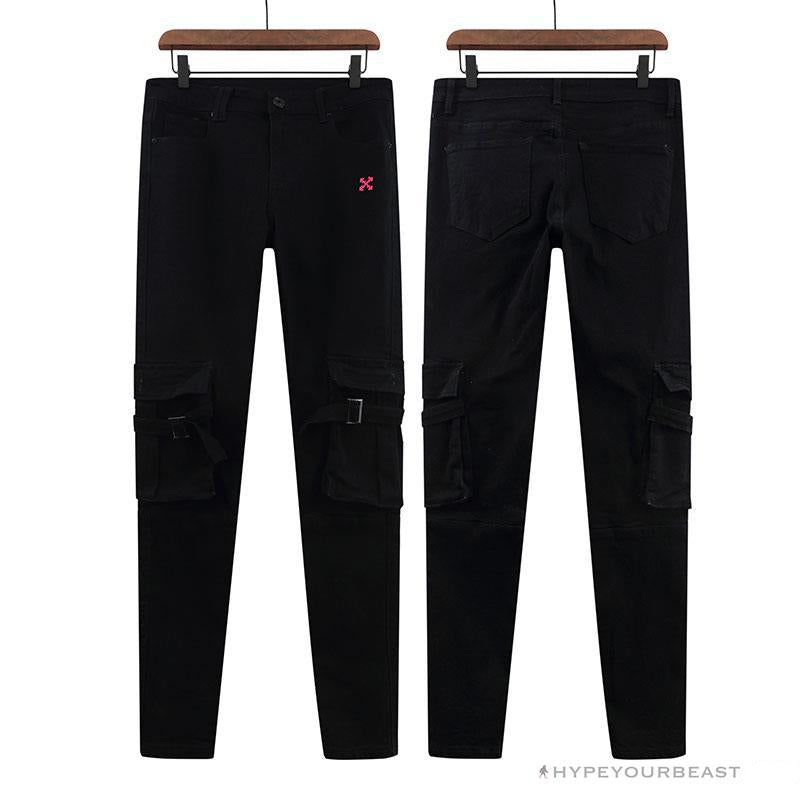 OFF-WHITE Pants Black