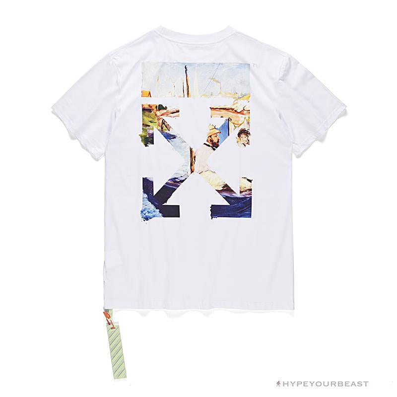 OFF-WHITE Monet Tee Shirt 'WHITE'