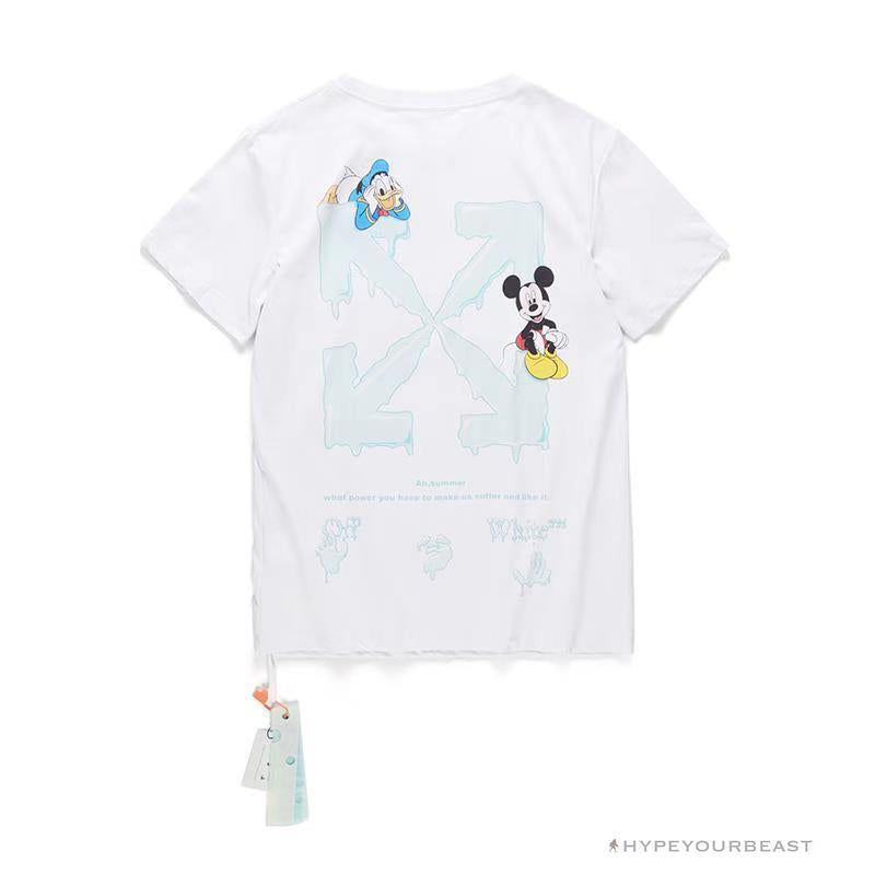 OFF-WHITE Mickey Limited Arrow Tee Shirt 'WHITE'
