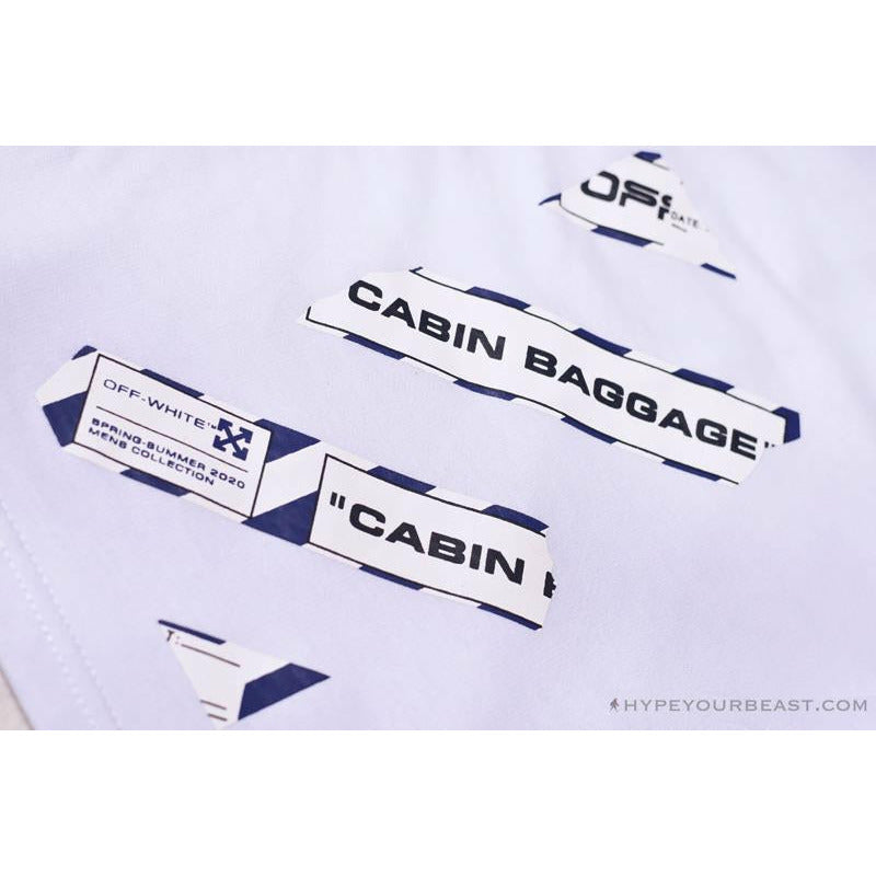 OFF-WHITE Cabin Baggage Shorts 'WHITE'