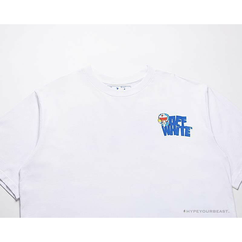 OFF-WHITE Doraemon Stereo Arrow Tee Shirt WHITE