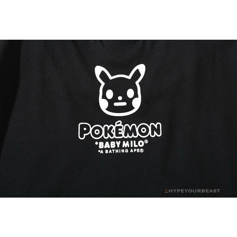 BAPE Pokémon Co-branded Ape Head Tee Shirt 'BLACK'