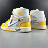 Off-White X Air Jordan 1 High Canary Yellow