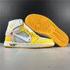 Off-White X Air Jordan 1 High Canary Yellow