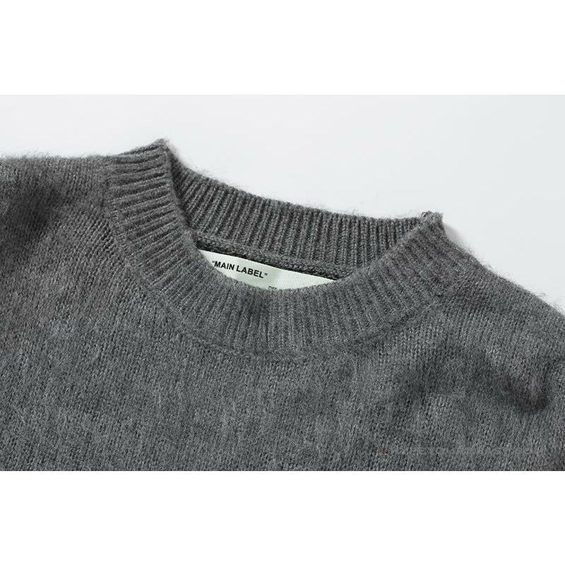 Off White Sweater Grey