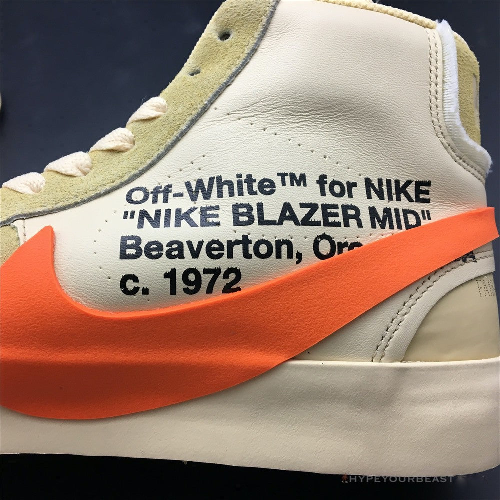 Off White X Nike Mid Blazer "All Hallows Eve"