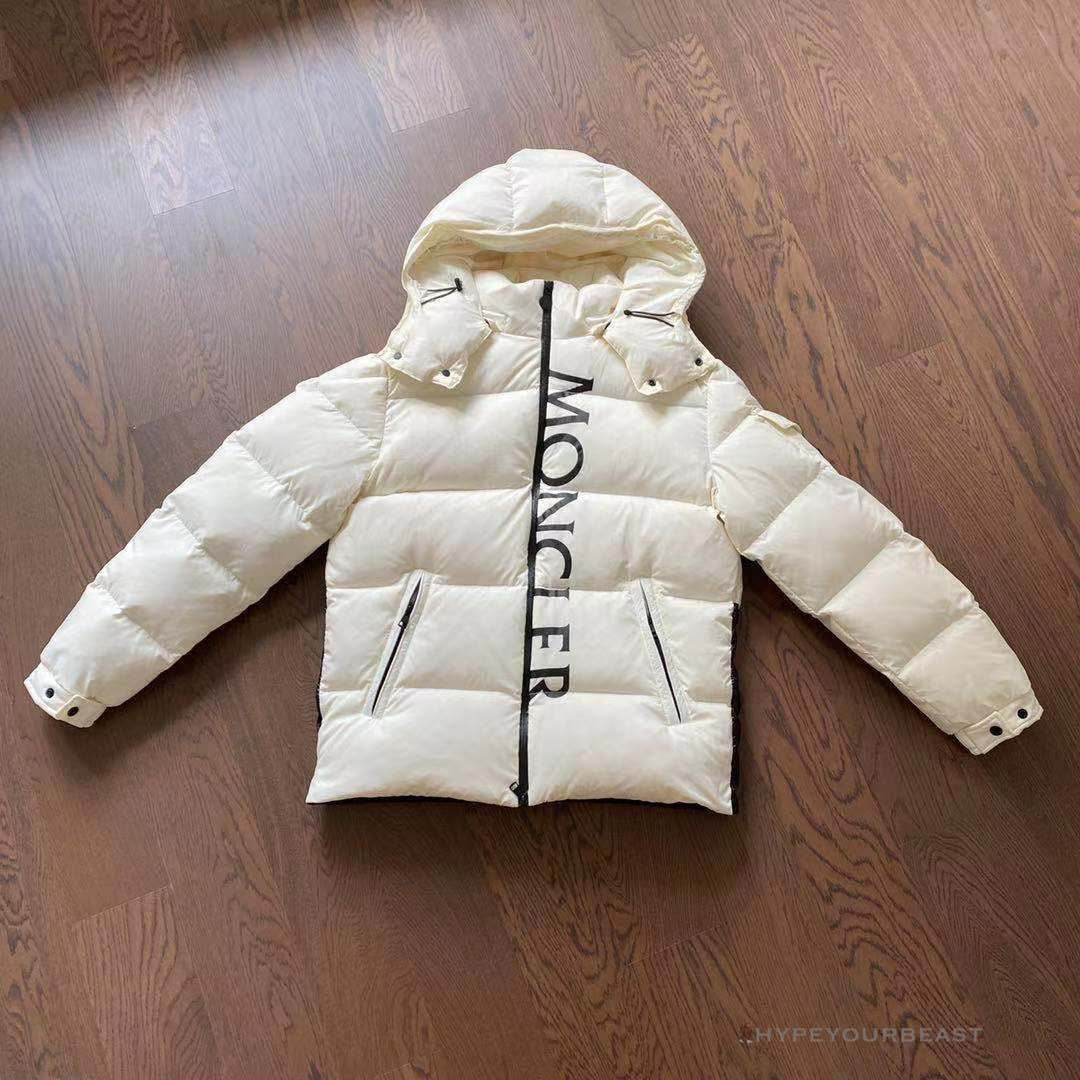 Moncler Puffer Jacket White