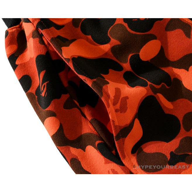 BAPE x XO Camouflage Red Pants