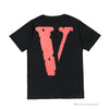 Vlone Black and Red Tee Shirt