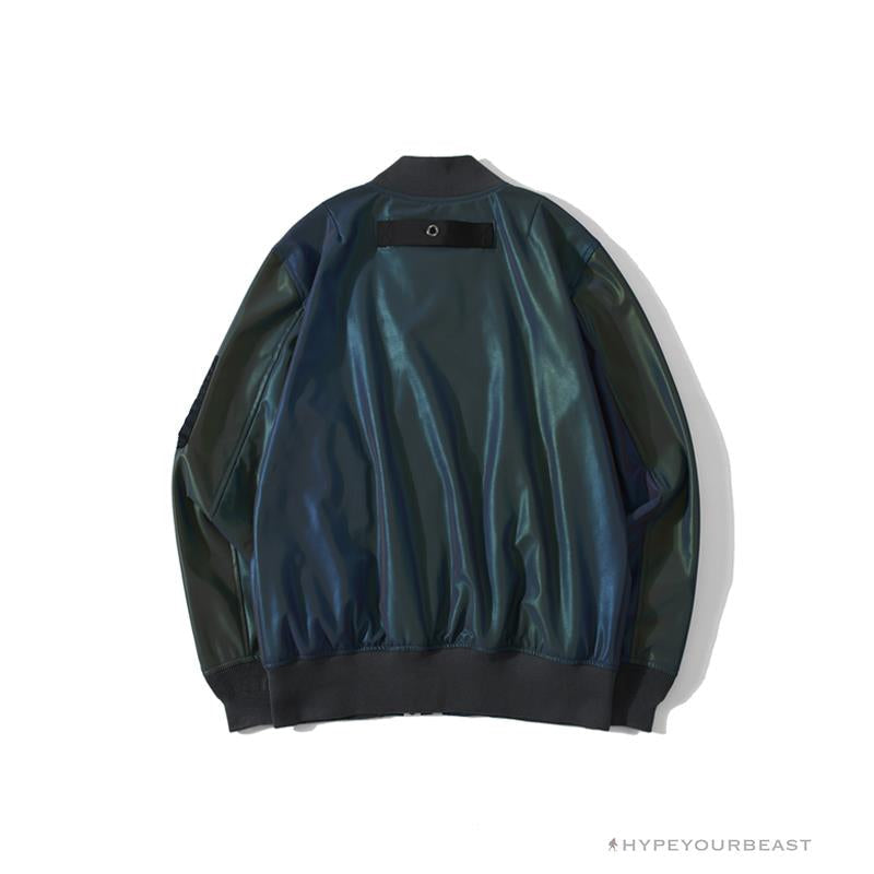 BAPE HUNTING Aurora Color Gradient Reflective Jacket