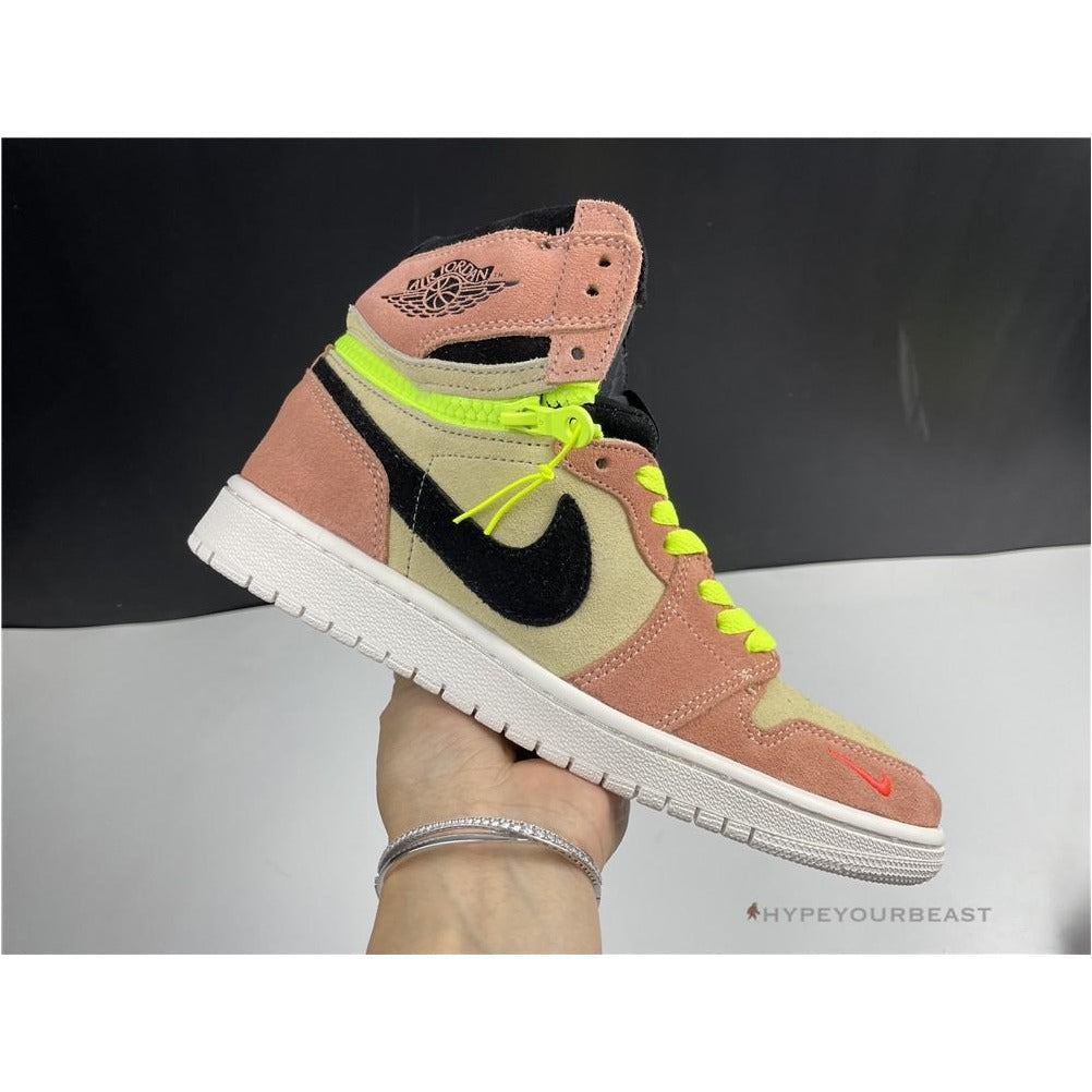 Air Jordan 1 High Switch 'Pink Volt'