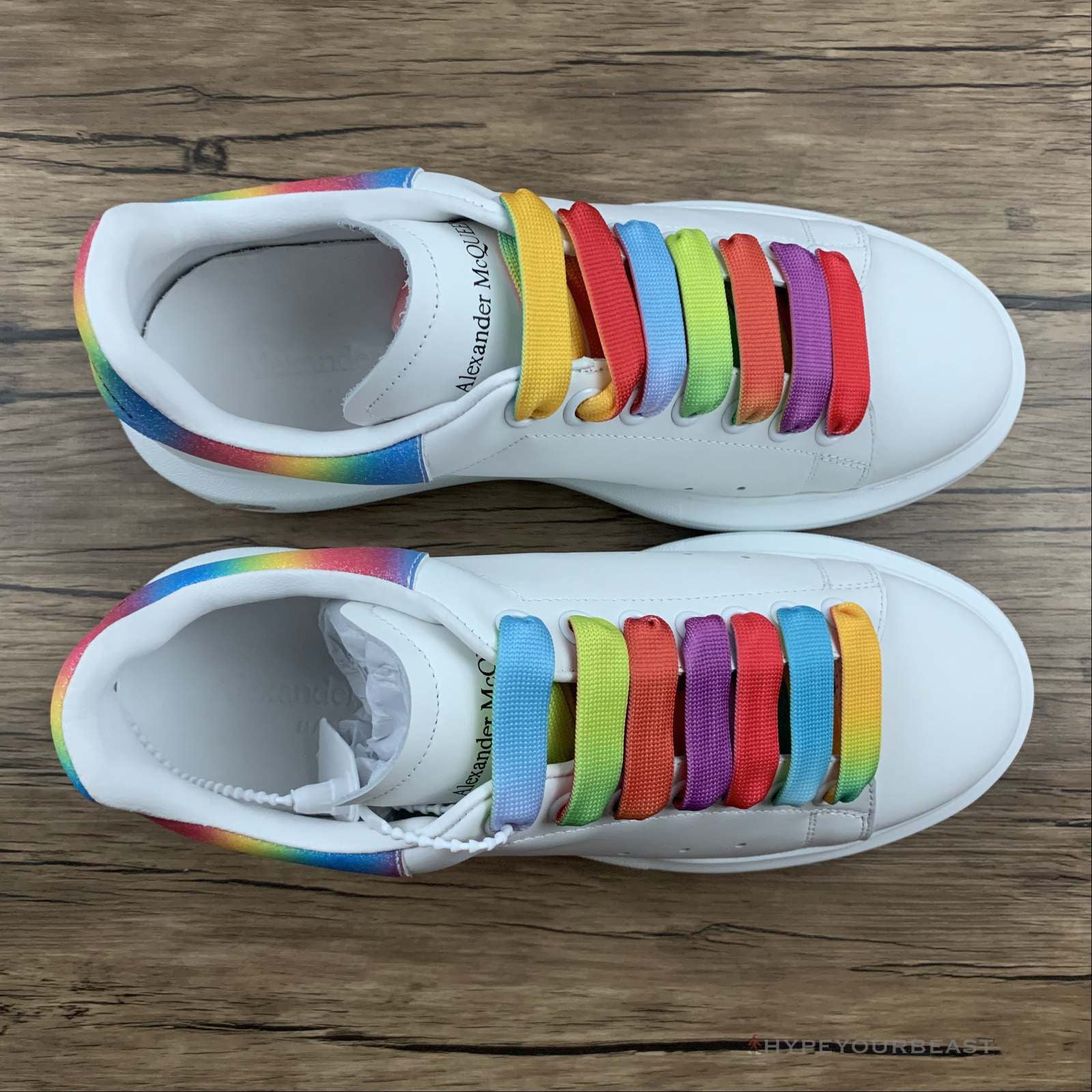 Alexander McQueen White / Rainbow