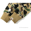 BAPE Shark Head STA Star Camouflage Hoodie 'YELLOW'