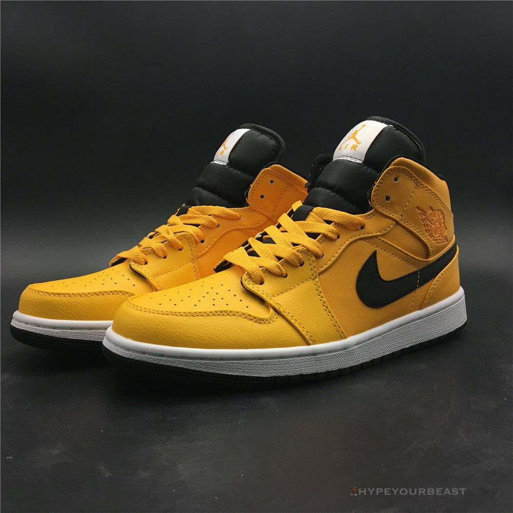 Air Jordan 1 Mid Taxi Yellow