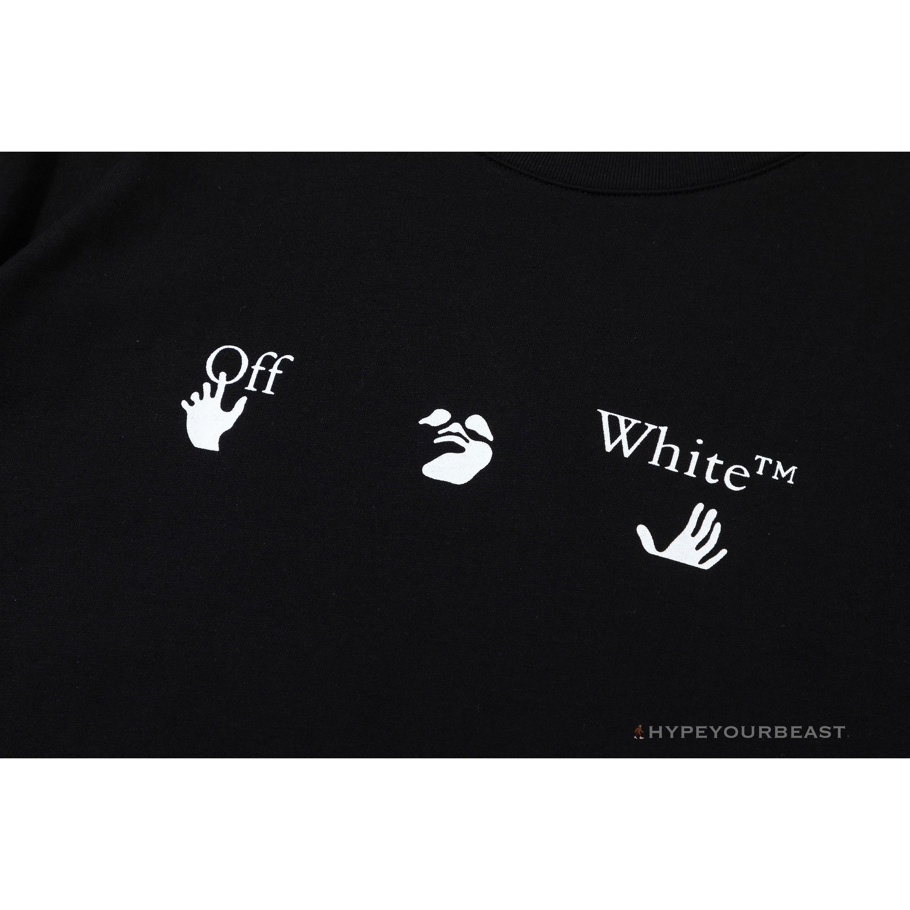 OFF-WHITE Big Tree HD Pattern Tee Shirt 'BLACK'