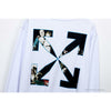 OFF-WHITE New Madonna Painting Cotton Terry Long Sleeve Shirt 'WHITE'