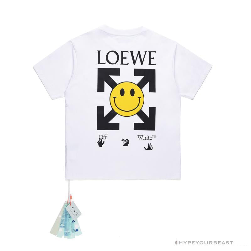 OFF-WHITE X LOEW X SMILEY Tee Shirt 'WHITE'