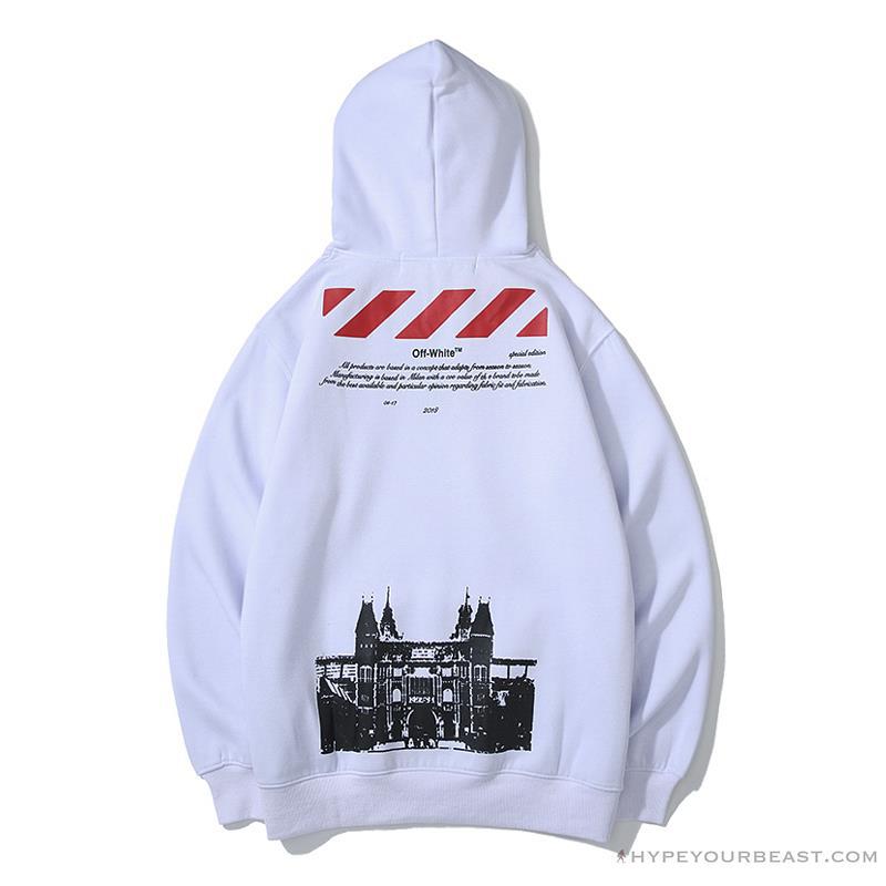 OFF-WHITE CO VIRGIL ABLO Netherlands Museum Hoodie 'WHITE'